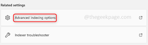 如何在 Windows 11 中修改搜索索引位置