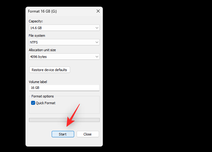 将 USB 格式化为 NTFS Windows 11 的 5 种简单方法
