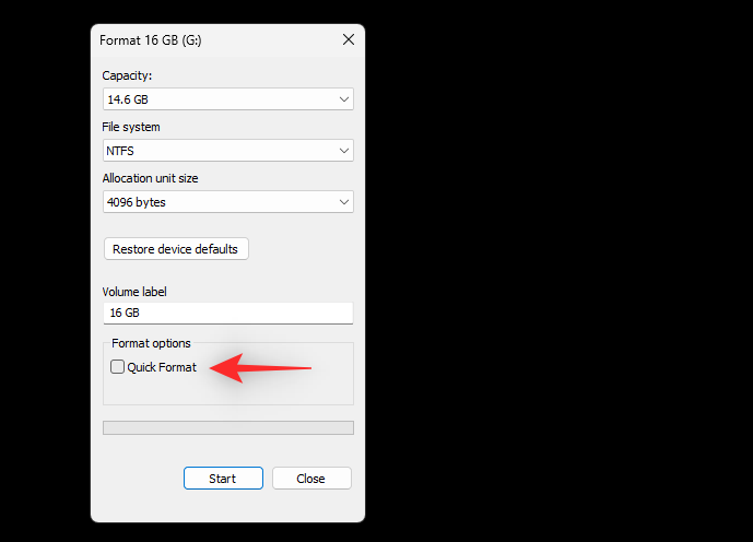 将 USB 格式化为 NTFS Windows 11 的 5 种简单方法