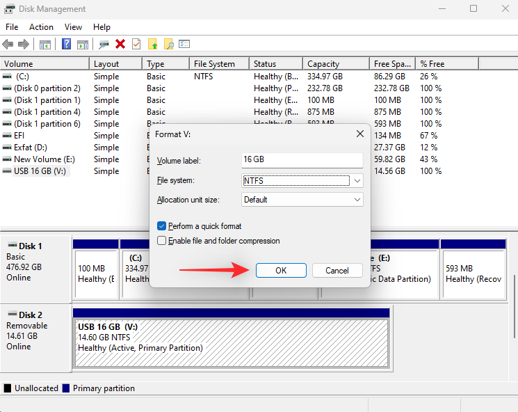 将 USB 格式化为 NTFS Windows 11 的 5 种简单方法