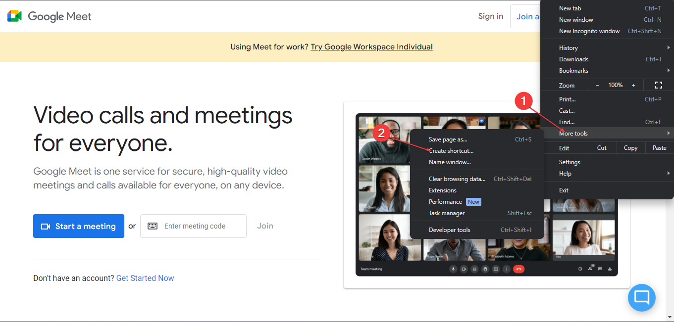 Google Meet for Windows 11：如何下载和安装