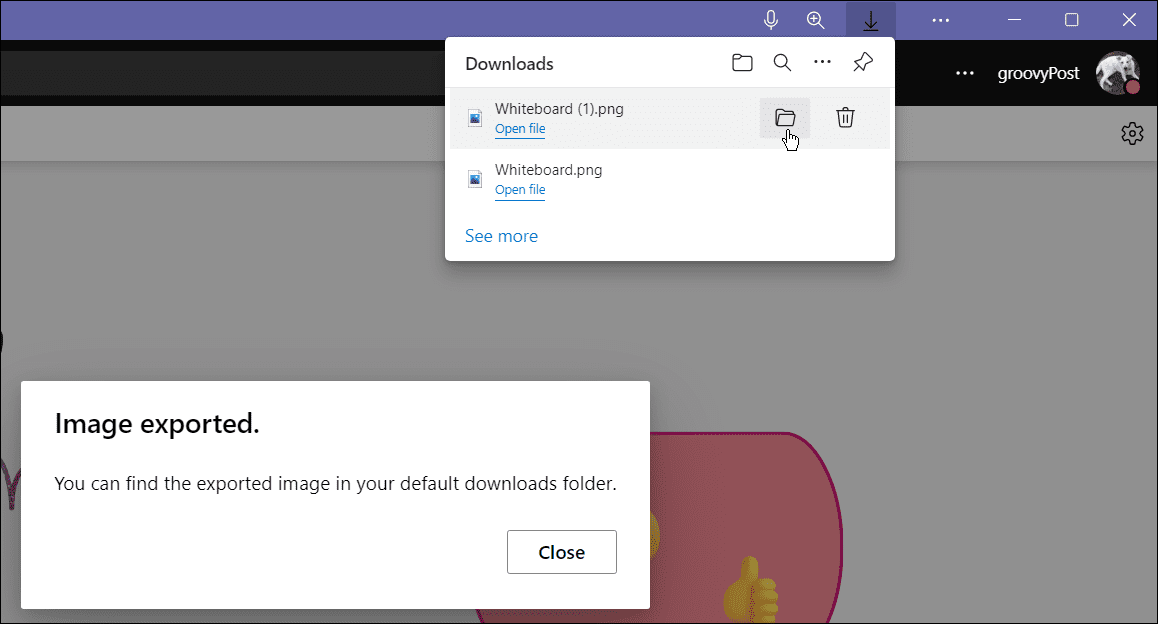 如何在 Microsoft Teams 会议中使用白板