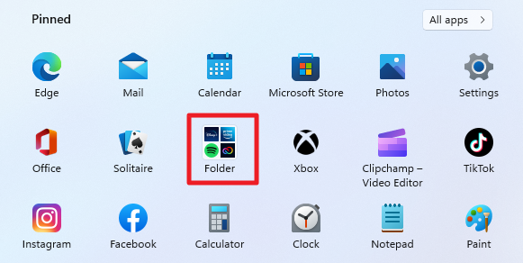 Windows 11 版本 22H2：开始菜单更改
