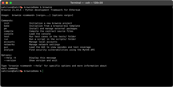 Python Web3 开发：用 Brownie 部署智能合约