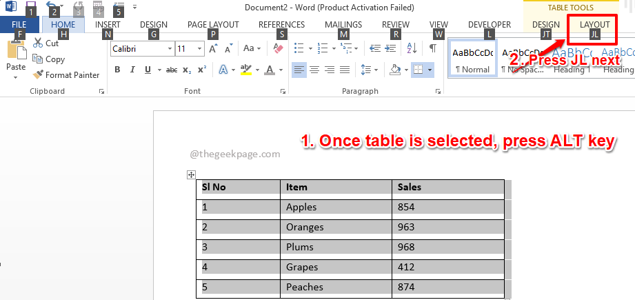 如何在 MS Word 中将表格转换为文本