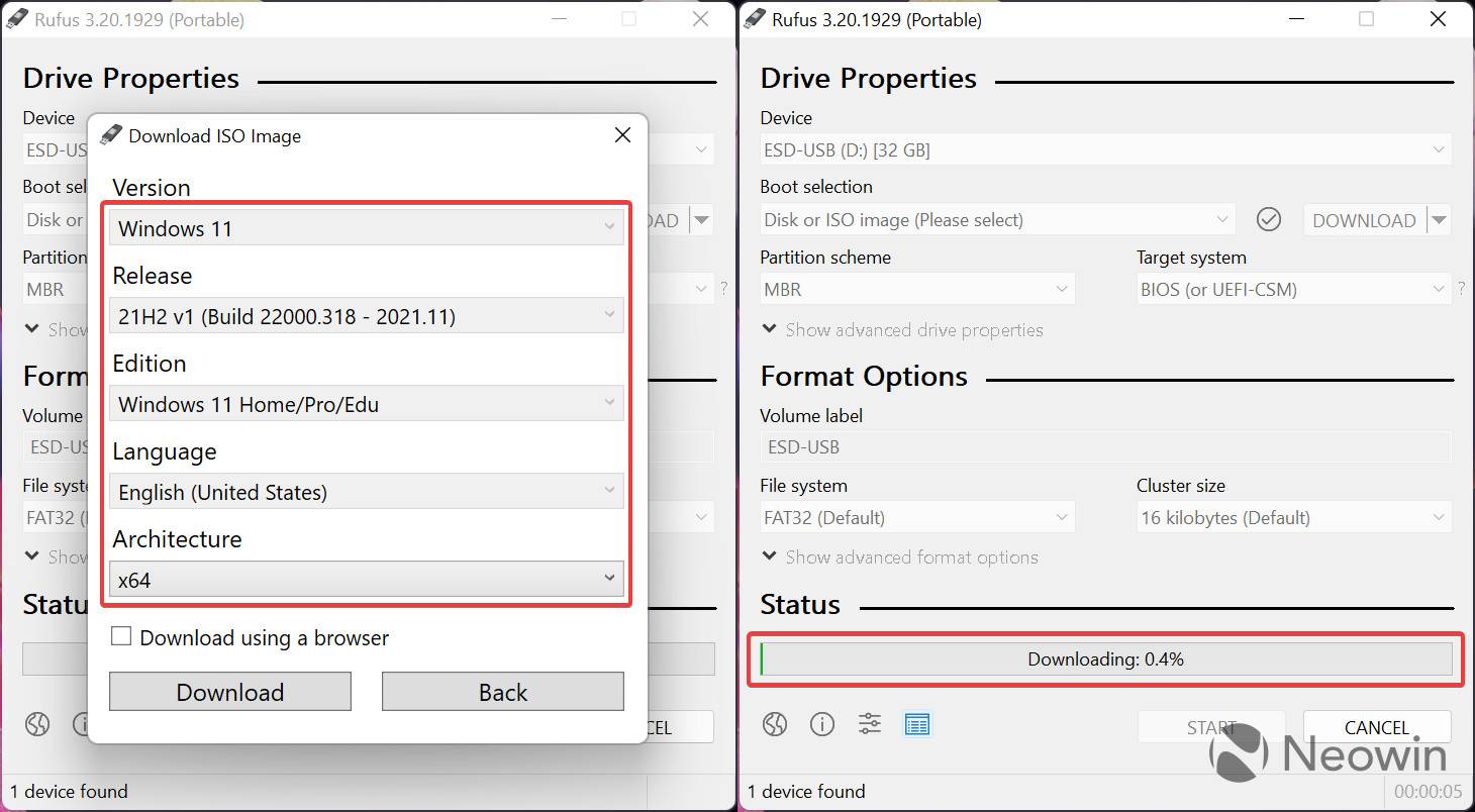 如何使用 Rufus 创建 Windows 11 可启动 USB