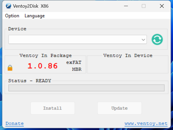 Ventoy 1.0.86:默认启用绕过 Windows 11 硬件和在线帐户要求