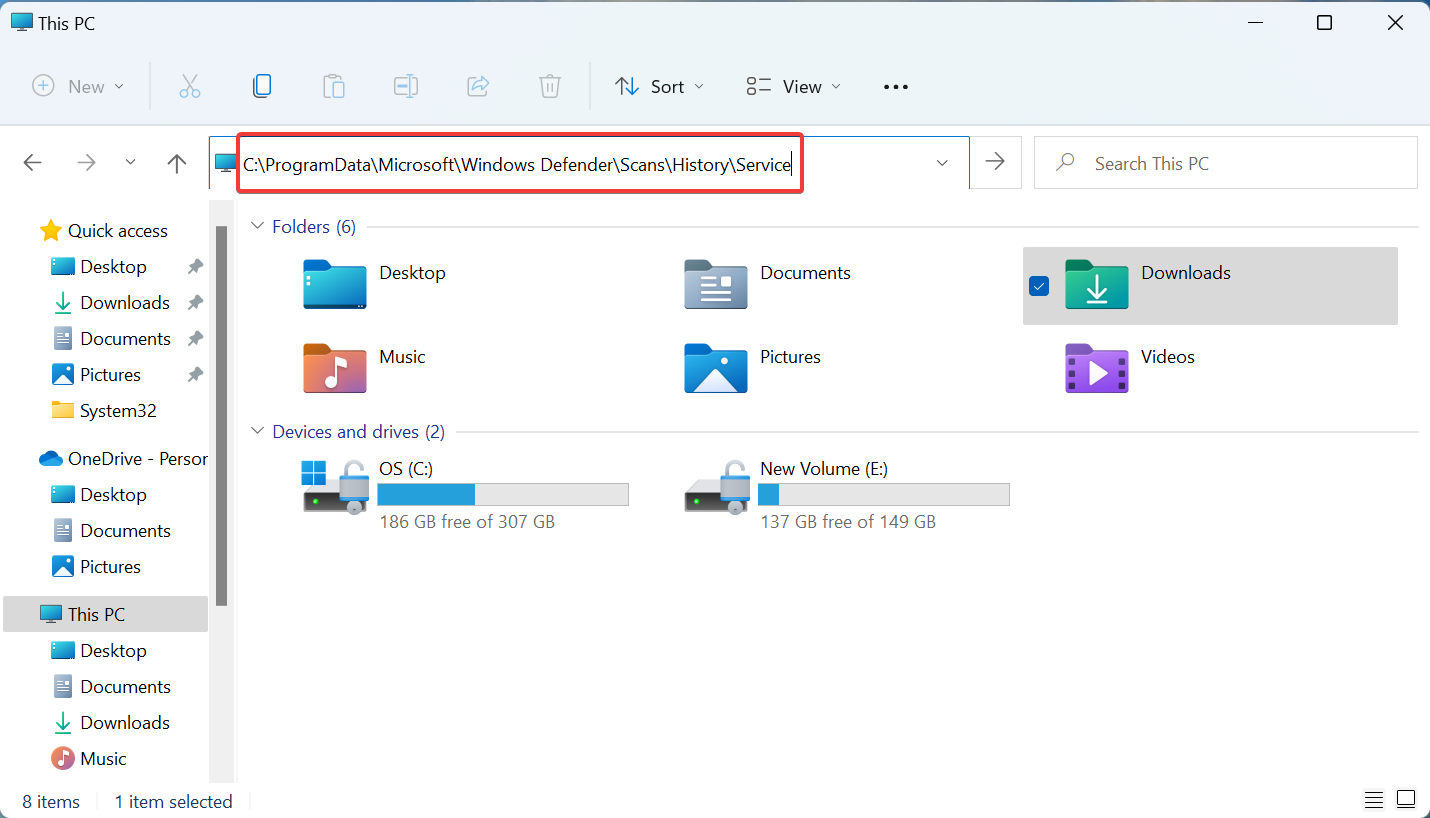 在 Windows 11 中清除保护历史记录的 2 种方法