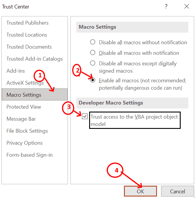 如何在 Powerpoint 中逐步创建宏