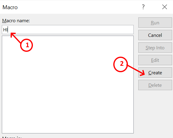 如何在 Powerpoint 中逐步创建宏