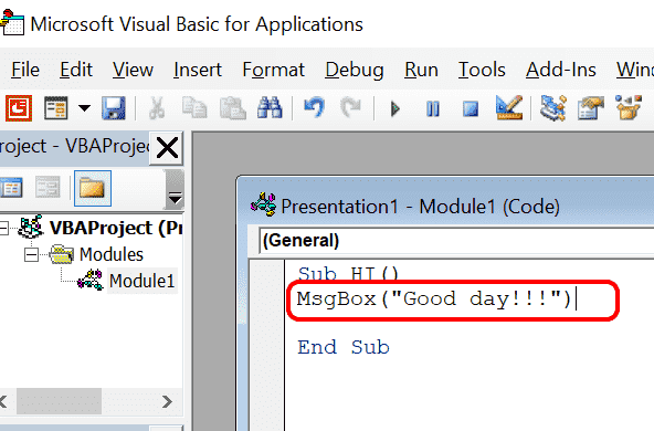 如何在 Powerpoint 中逐步创建宏