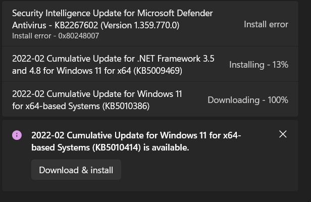 修复：Windows 11 更新错误 0x80072ee7