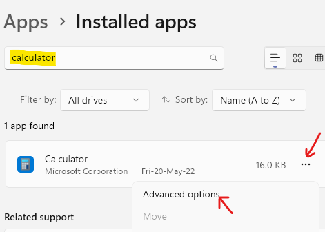 如何修复计算器应用程序无法在 Windows 11 上运行