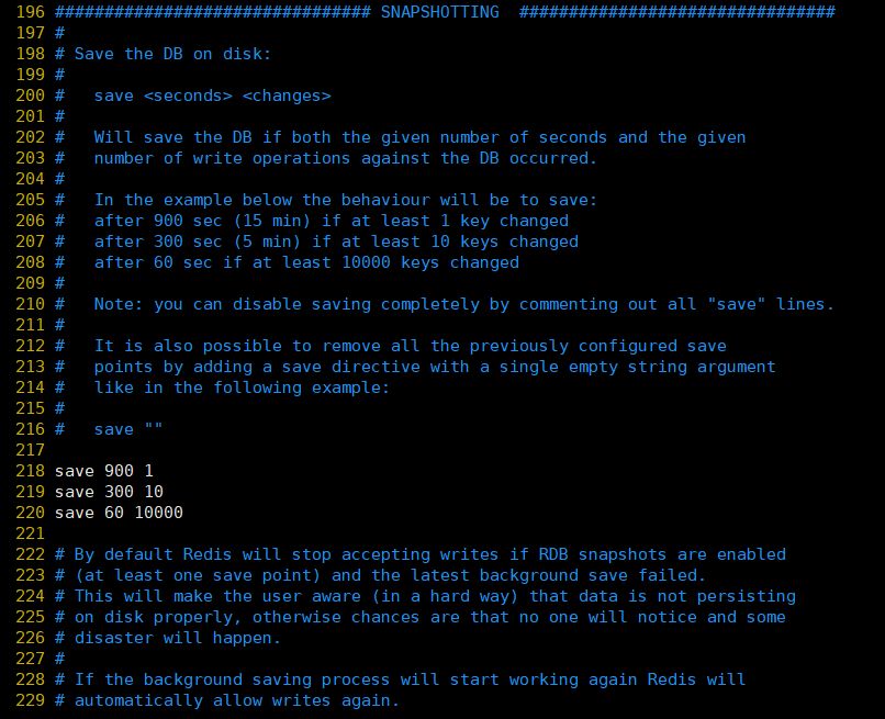 Redis中RDB持久化的示例分析