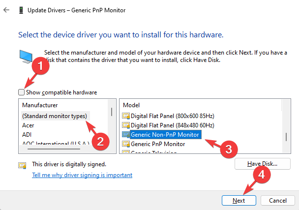 下载通用 PnP 监视器驱动程序的 5 种方法