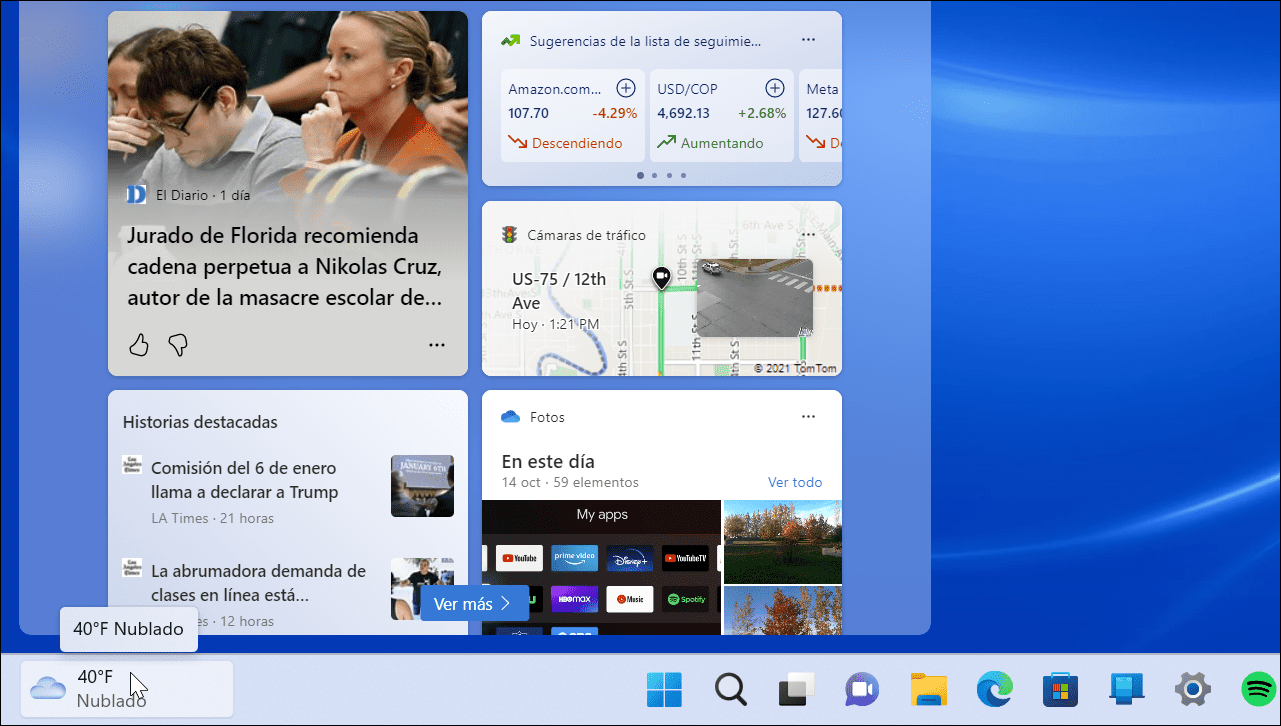 如何更改 Windows 11 小部件语言