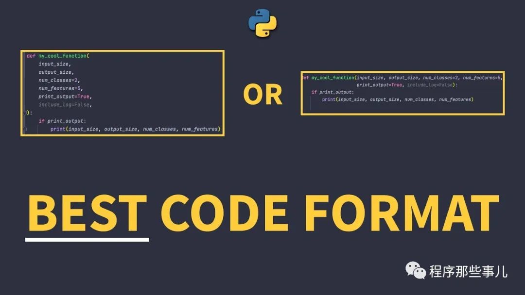 Python 语言的自动格式化工具