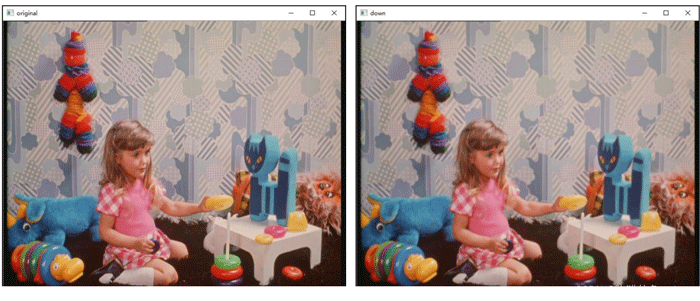 Python OpenCV图像金字塔的应用实例分析