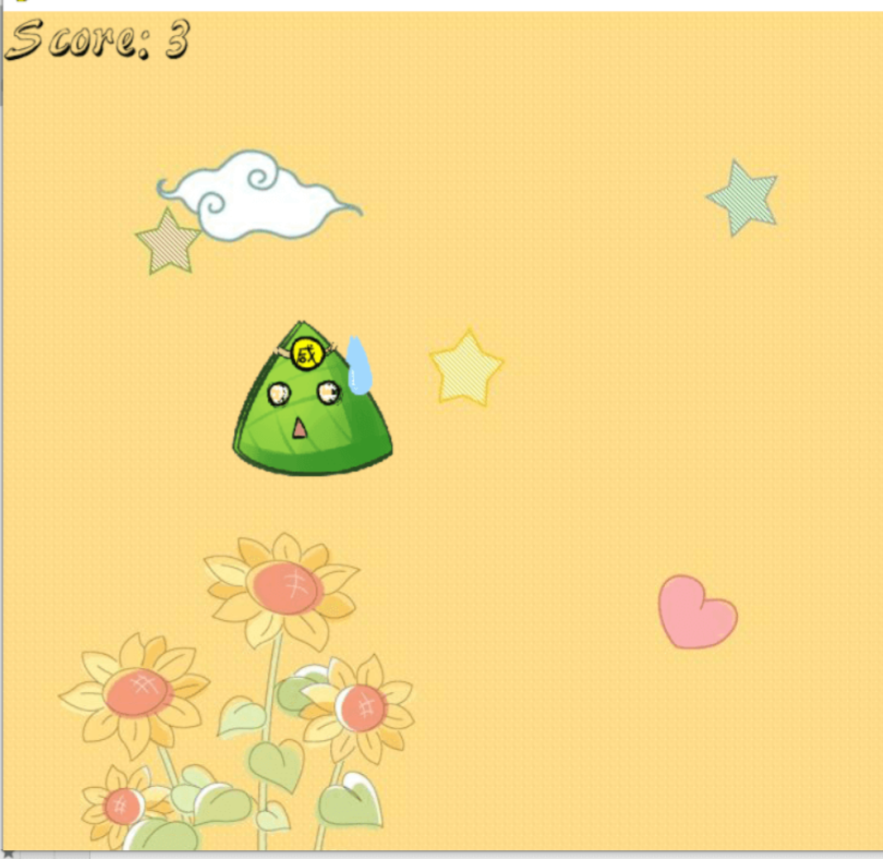 用Python制作一个可爱的小粽子