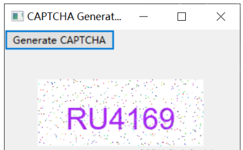 如何使用wxPython制作一个有趣的验证码生成器？