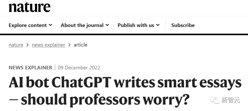 大学生用GPT-3写论文遭重罚，拒不承认！大学论文已「死」，ChatGPT或引发学术圈大地震