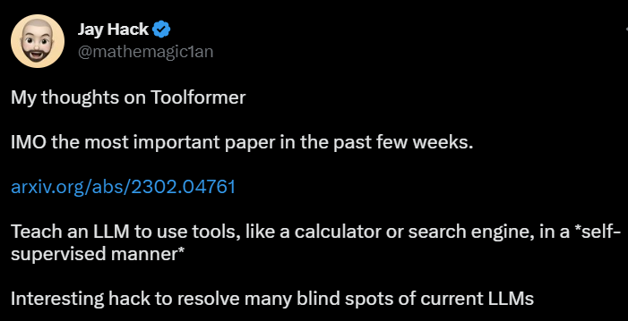 语言模型自己学会用搜索引擎了？Meta AI提出API调用自监督学习方法Toolformer