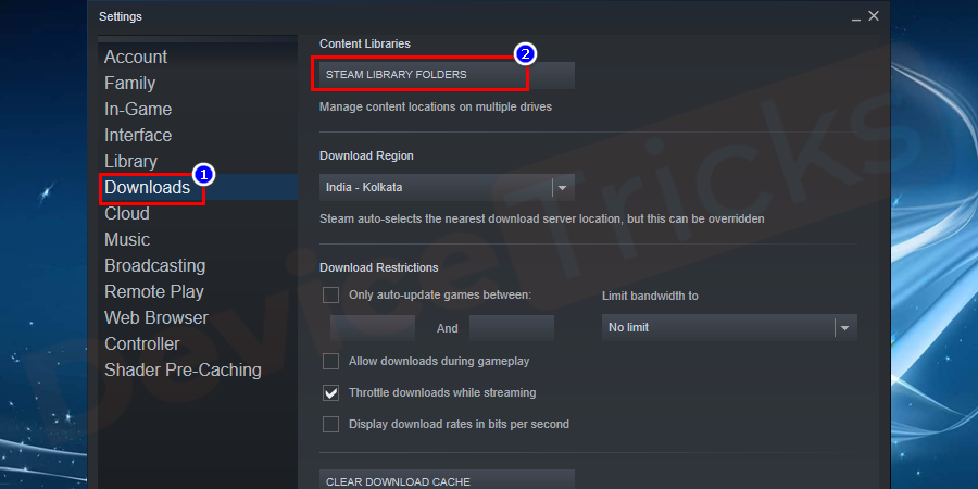 如何修复 Steam 缺少文件权限错误？