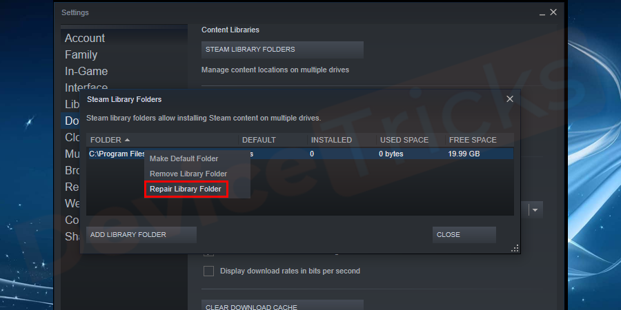 如何修复 Steam 缺少文件权限错误？