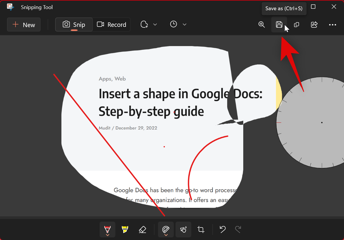 如何在 Windows 11 [AIO] 中使用截图工具