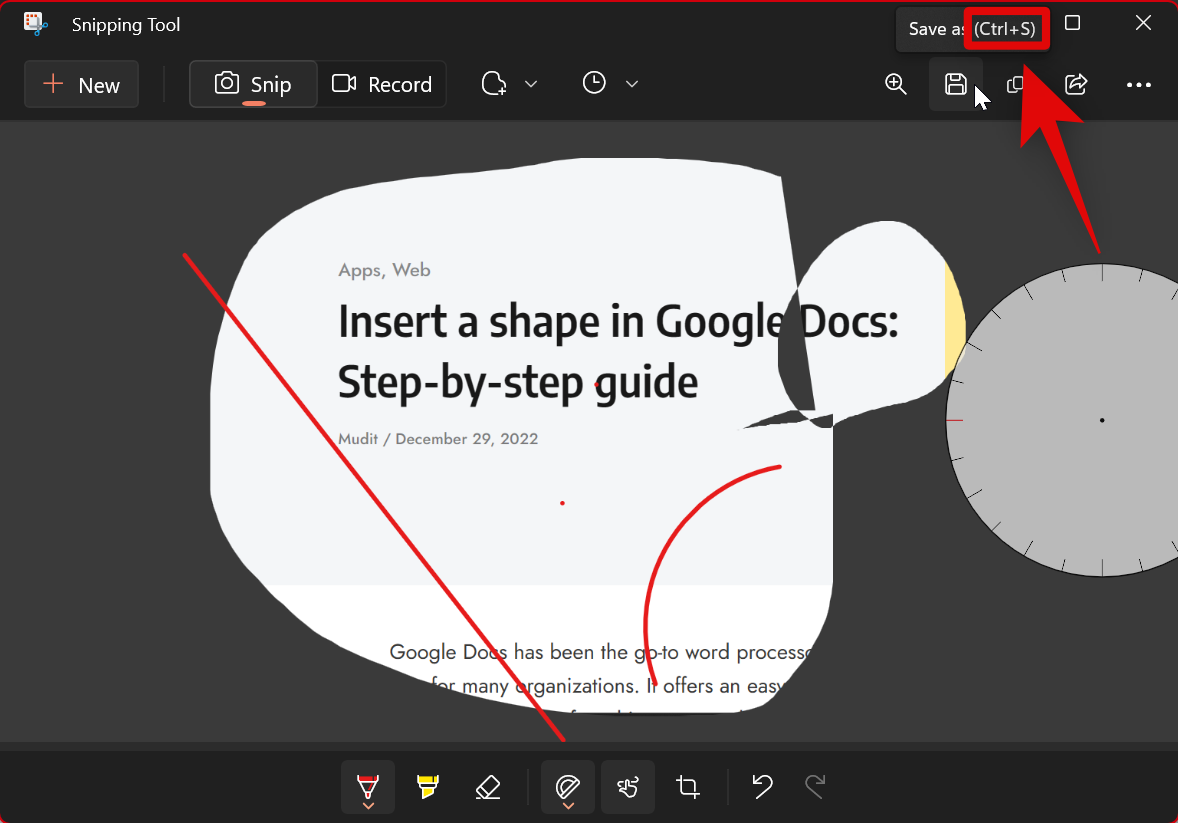 如何在 Windows 11 [AIO] 中使用截图工具
