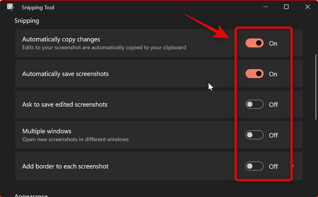 如何在 Windows 11 [AIO] 中使用截图工具