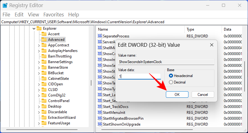 如何使用设置(以及其他 4 种方式)在 Windows 11 任务栏时钟中显示秒数