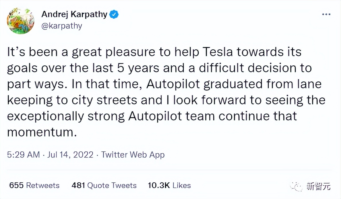 突发!李飞飞高徒Karpathy离职,特斯拉自动驾驶要悬?