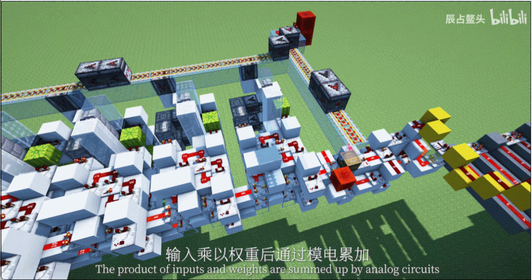 在我的世界中，B站UP主搭建世界首个纯红石神经网络，图灵奖得主Yann LeCun转赞
