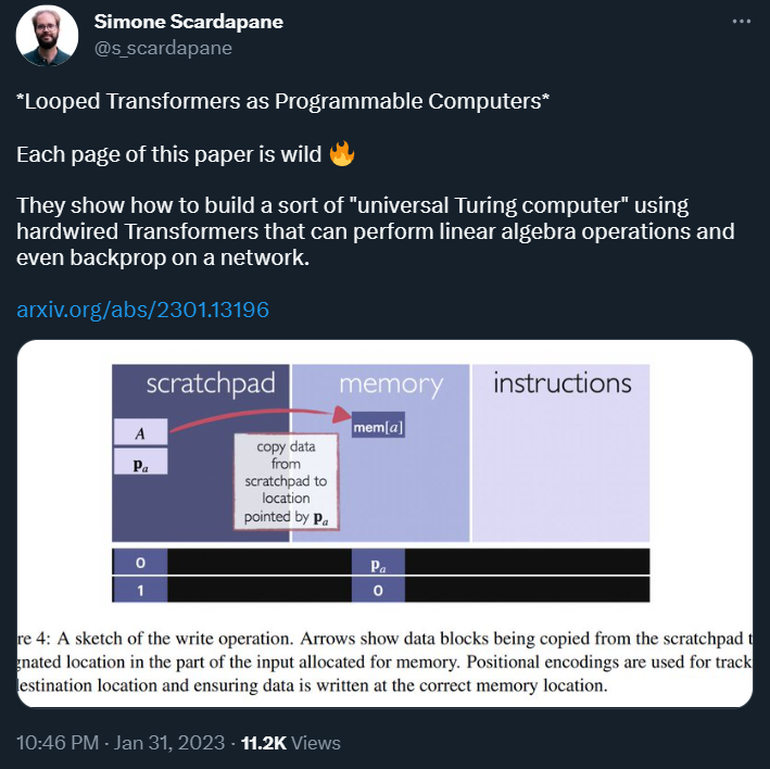 把Transformer当通用计算机用，还能执行in-context learning算法，这项研究脑洞大开