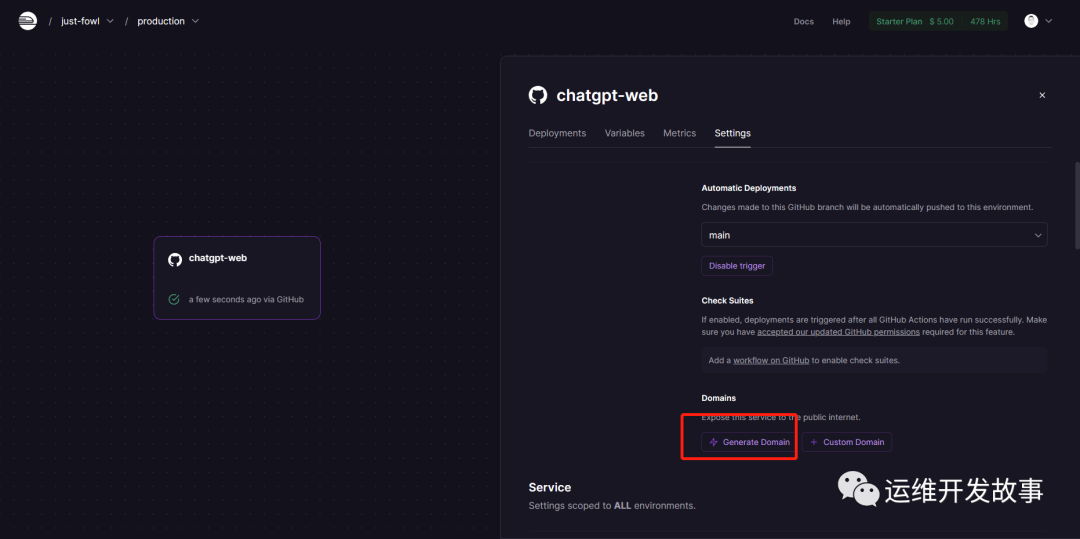利用Github和Railway搭建专属的ChatGPT