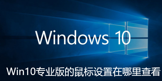 Win10专业版的鼠标设置在哪里查看