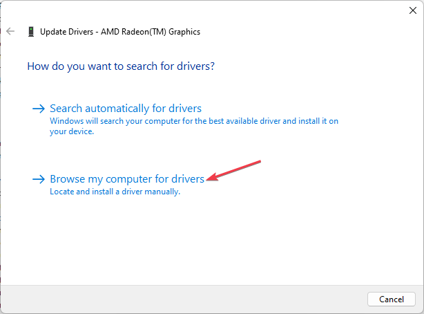 修复：Windows 更新可能已自动替换 AMD