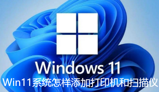 Win11系统怎样添加打印机和扫描仪