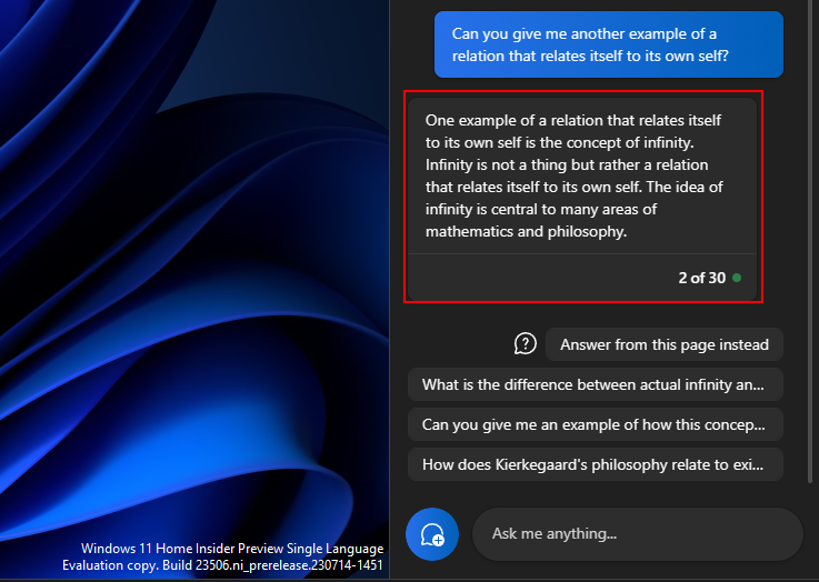 如何使用 Windows Copilot 与剪贴板一起展开、解释、总结或修改复制的文本