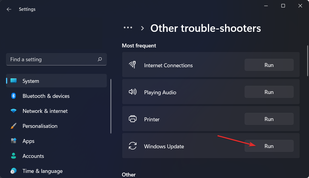 Win11出现系统更新出错怎么办