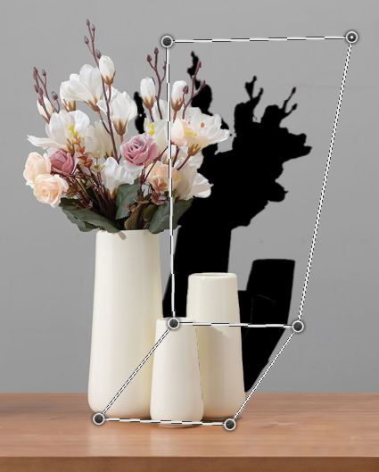 PS如何绘制花瓶转角透视阴影？PS绘制花瓶转角透视阴影方法教程