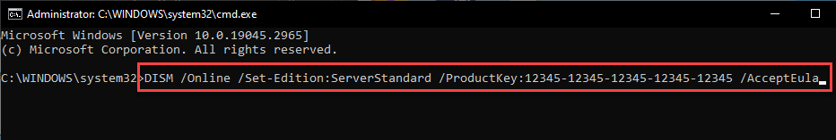 如何修复Windows服务器中的激活错误代码0xc004f069