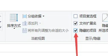 win10怎么显示隐藏文件夹内容