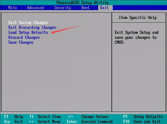 如何恢复bios出厂设置,bios恢复出厂设置方法