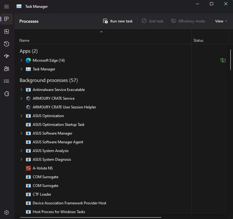 如何在 Windows 11 中为应用程序或进程打开或关闭效率模式