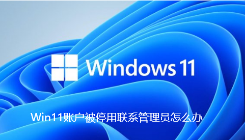 Win11账户被停用联系管理员怎么办
