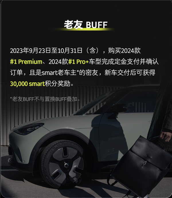 全新升级的2024款smart精灵#1:可爱外观魅力依旧