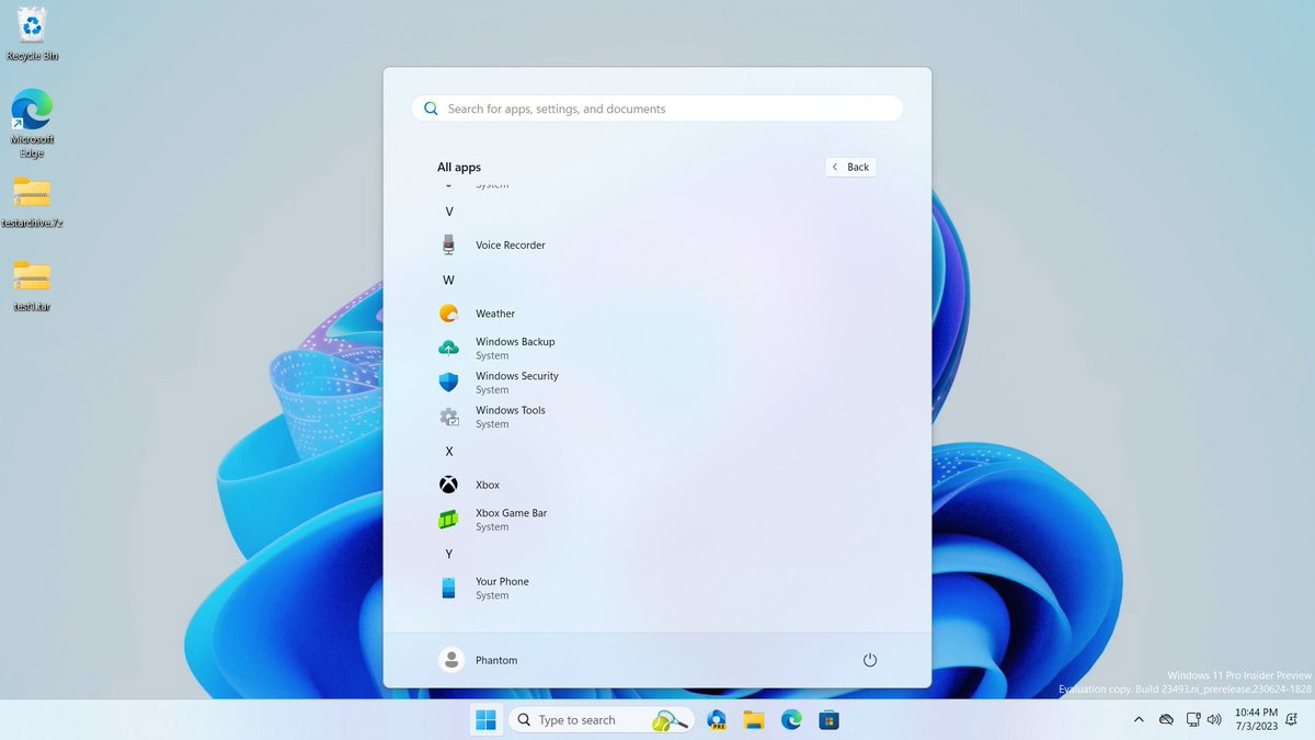 Windows 11 学院：在 Windows 11 Build 23493 预览版中如何快速区分系统应用