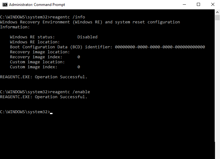 Win11系统开机蓝屏提示找不到恢复环境的解决方法